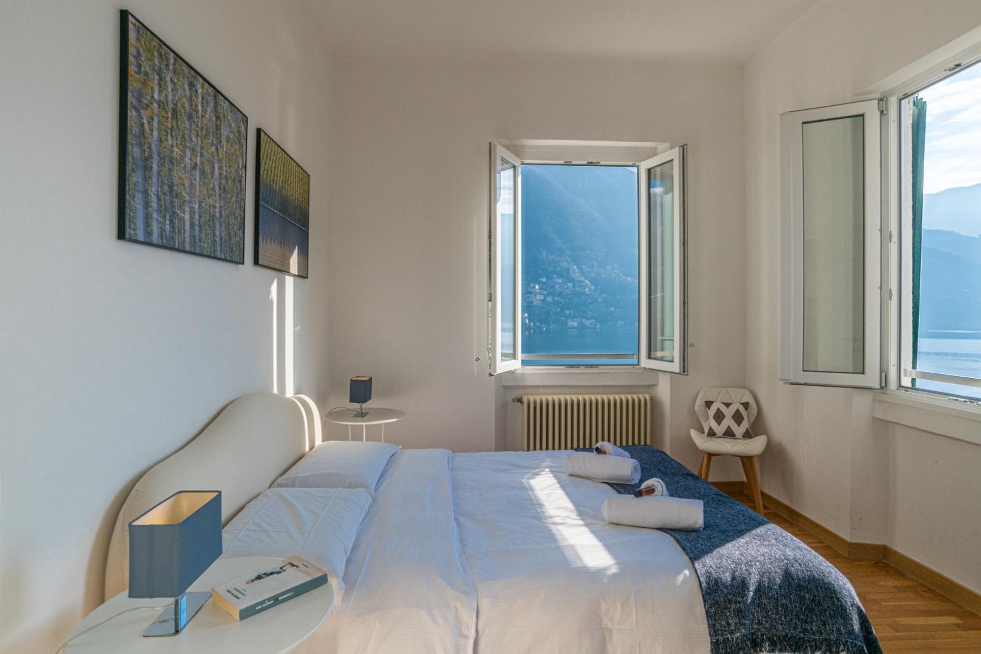 Casa Bambu - Splendida Vista Lago E Posto Auto ลาโญ ภายนอก รูปภาพ