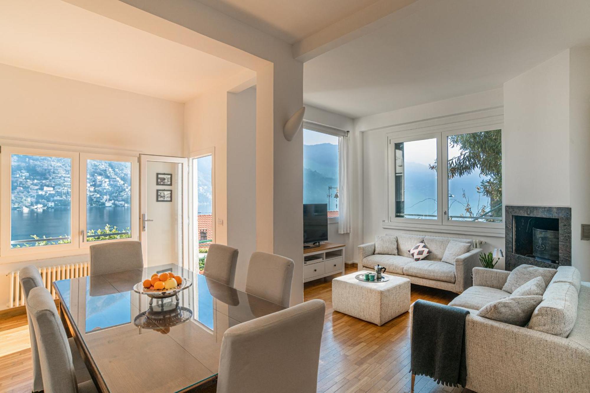 Casa Bambu - Splendida Vista Lago E Posto Auto ลาโญ ภายนอก รูปภาพ